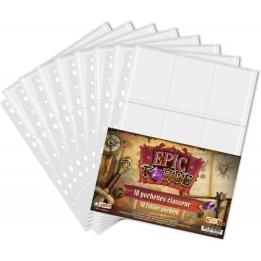 EPIC FORGE Pack of 10-9 pockets pages