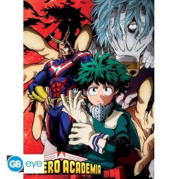 ABYSTYLE MY HERO ACADEMIA - Poster 52x38 : " Deku Vs Tomura"