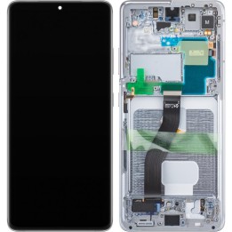 DISPLAY LCD + TOUCHSCREEN DISPLAY COMPLETO + FRAME PER SAMSUNG GALAXY.