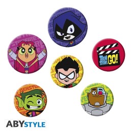 ABYSTYLE TEEN TITANS - Set Spille: "Titans Faces"