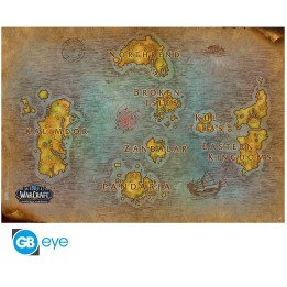 ABYSTYLE WORLD OF WARCRAFT - Poster Maxi 91.5x61: " Map"