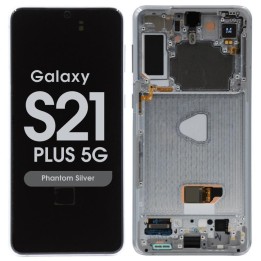 TOUCHSCREEN + DISPLAY LCD DISPLAY COMPLETO + FRAME PER SAMSUNG GALAXY.