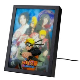 ERIK. POSTER LED CON CORNICE DI NARUTO SHIPPUDEN