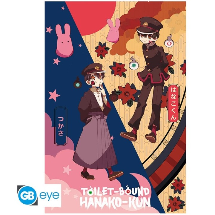 ABYSTYLE TOILET-BOUND HANAKO-KUN - Poster grande: "Hanako & Tsukasa" (91.5 x 61)