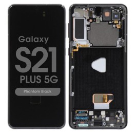 TOUCHSCREEN + DISPLAY LCD DISPLAY COMPLETO + FRAME PER SAMSUNG GALAXY.