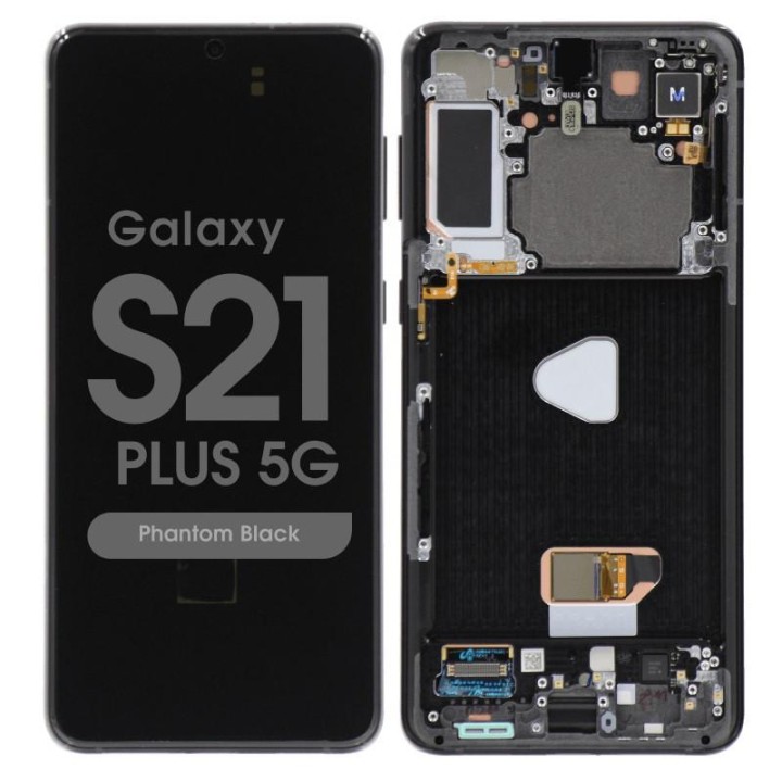 TOUCHSCREEN + DISPLAY LCD DISPLAY COMPLETO + FRAME PER SAMSUNG GALAXY.
