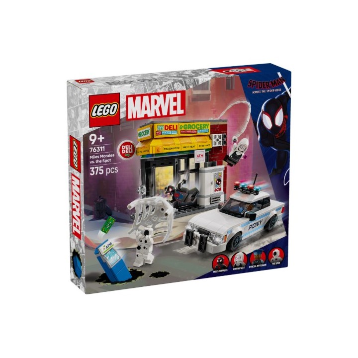 LEGO 76311 SUPER HEROES MARVEL - Spider-Verse: Miles Morales contro la Macchia