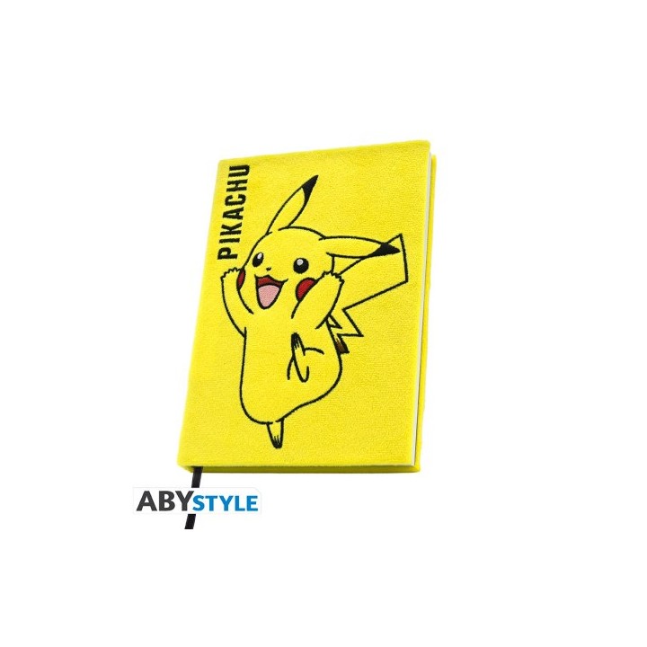 ABYSTYLE POKEMON - Premium A5 Notebook: "Plush Pikachu"