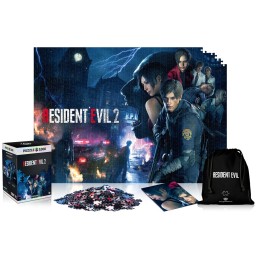 RESIDENT EVIL 2 - RACOON CITY PUZZLE DELUXE 1000 PEZZI