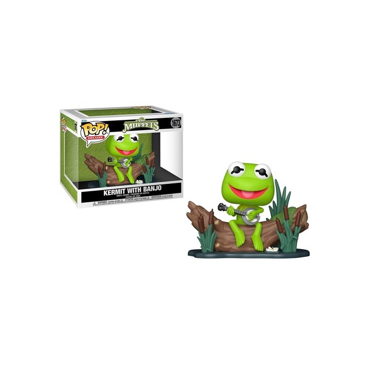 FUNKO POP Deluxe Television Muppets - 1673 Kermit With Banjo