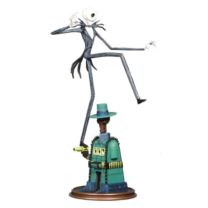 62766 - Nightmare Before Christmas Gallery PVC Statue Oogie's Lair Jack 35 cm