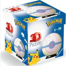 RAVENSBURGER Pokémon Heal Ball rosa3D Puzzleball 54 pezzi