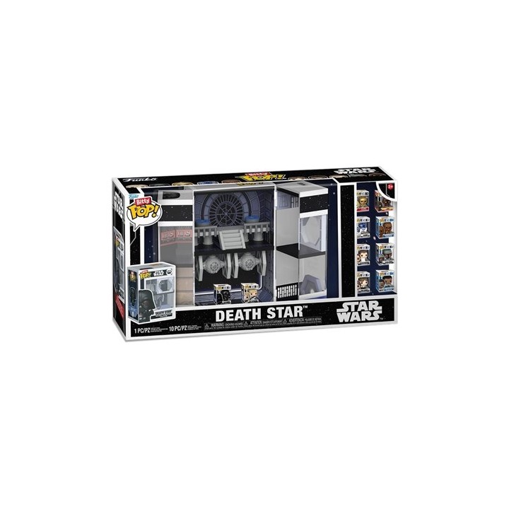 FUNKO Bitty POP Star Wars: Display Shelf Bundle - Death Star
