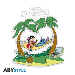 ABYSTYLE CHAINSAW MAN - Acryl Diorama 2D: "Lilo & Stitch Hammock"