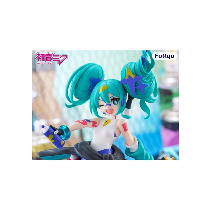 112292- Hatsune Miku Paint Girl Another Color Muchute Figure