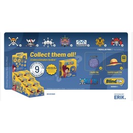 ERIK MYSTERY BOX SPILLETTE COLLEZIONABILI SERIE ONE PIECE DISPLAY 24..