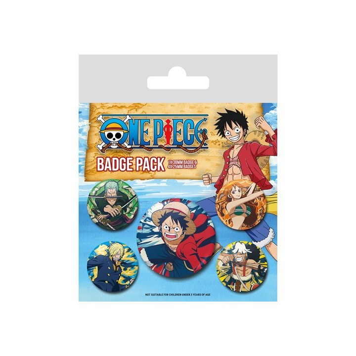 PYRAMID ONE PIECE BADGE PACK