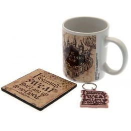 PYRAMID HARRY POTTER MARAUDERS MAP MUG/COASTER/KEYCHAIN