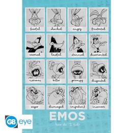 ABYSTYLE LOONEY TUNES - Poster grande: "Moods" (91.5x61)
