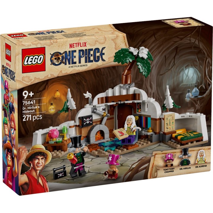 LEGO 75641 ONE PIECE - Il nascondiglio del Dottor Hillk