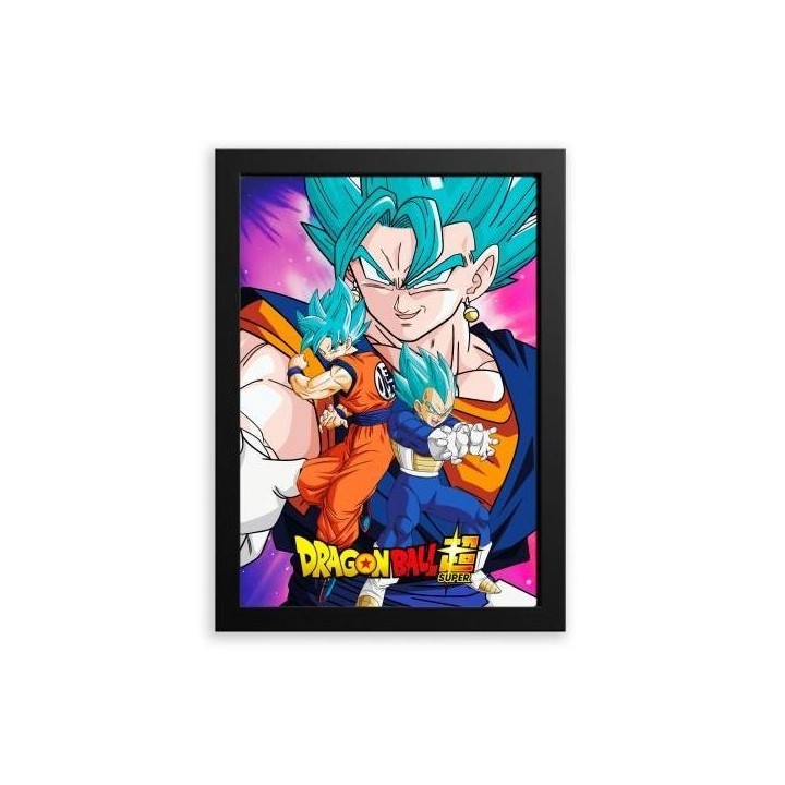 ERIK. POSTER LED CON CORNICE DI DRAGON BALL SUPER