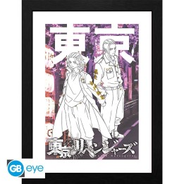 ABYSTYLE TOKYO REVENGERS - Poster incorniciato:"Mikey & Draken" (30x40)