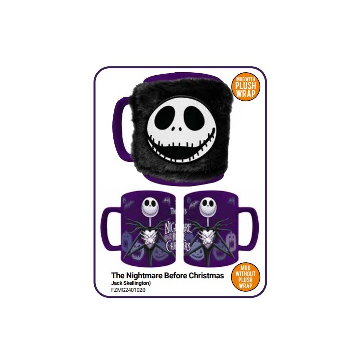 PYRAMID NIGHTMARE CHRISTMAS FUZZY MUG - JACK