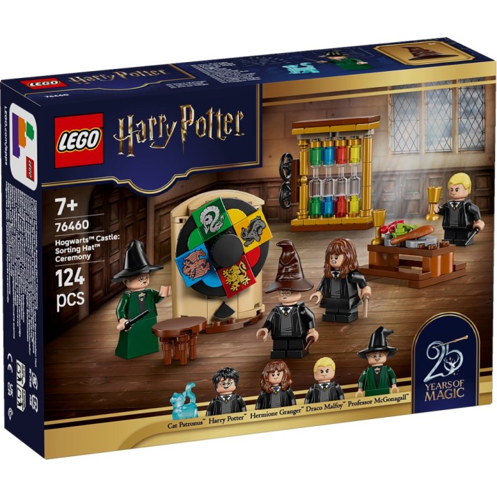 LEGO 76460 HARRY POTTER - Castello di Hogwarts: Cerimonia del Cappello Parlante