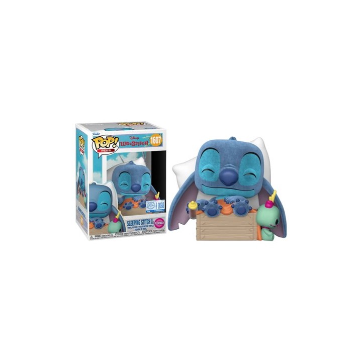 FUNKO POP Plus Disney: Lilo & Stitch - 1607 Sleeping Stitch (Exclusive) 9cm