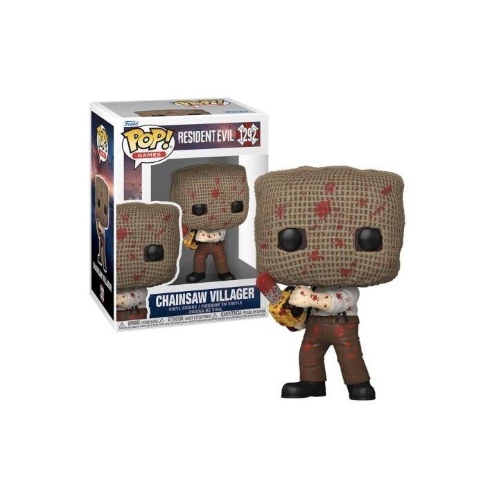 FUNKO POP Games: Resident Evil - 1292 Chainsaw VIllager 9cm