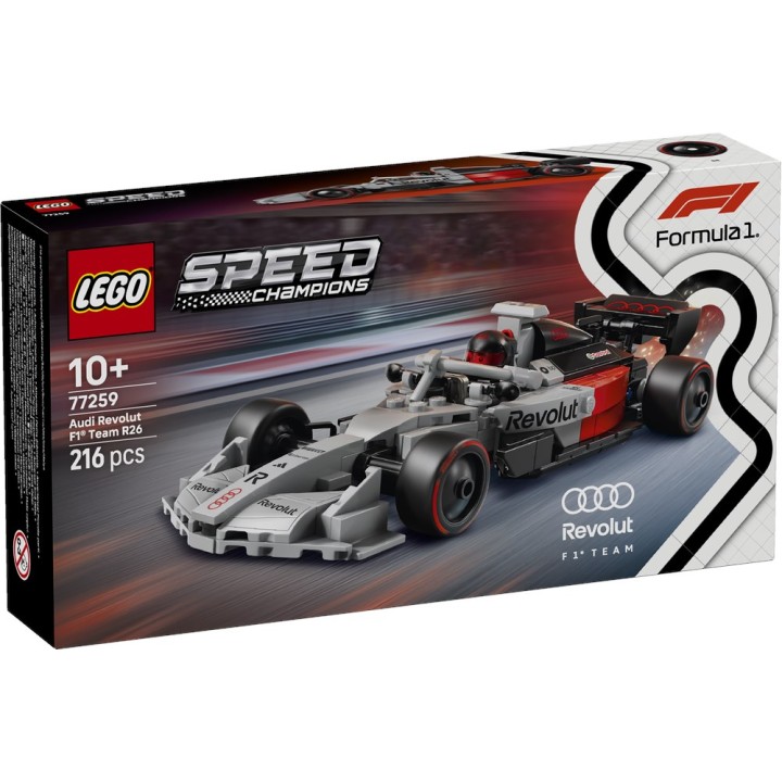 LEGO 77259 SPEED CHAMPIONS - Auto da corsa Audi Revolut F1 Team R26