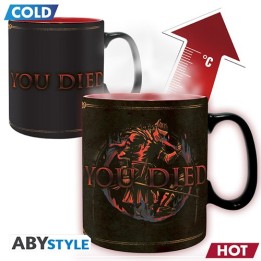 ABYSTYLE DARK SOULS - Tazza termosensibile 460 ml: "You Died"