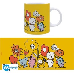 ABYSTYLE BT21 - Tazza 320ml : "Flowers"