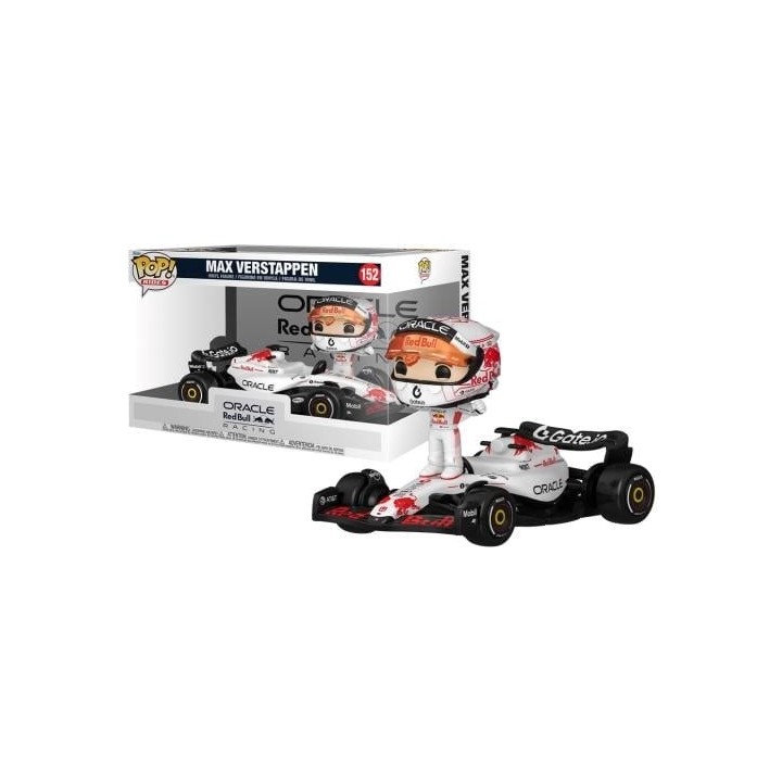 FUNKO POP Rides: RedBull - 152 Max Verstappen (White)