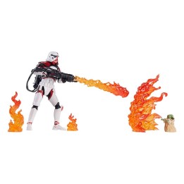 HASBRO STAR WARS: THE MANDALORIAN - VINTAGE COLLECTION - INCINERATOR TROOPER & GROGU 10CM