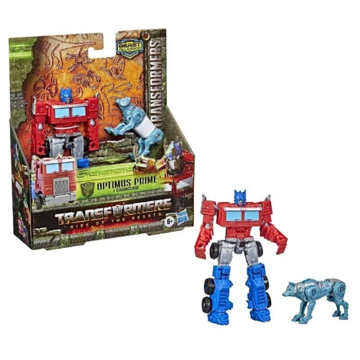 Hasbro TRANSFORMER Alliance- Rise of the Beasts Optimus prime chainclaw