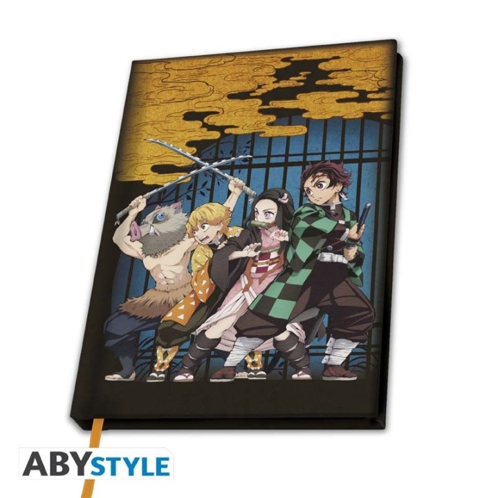 ABYSTYLE DEMON SLAYER - A5 Notebook: "Group"