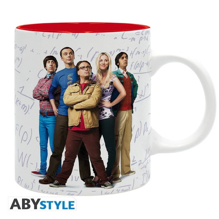 ABYSTYLE THE BIG BANG THEORY- TAZZA 320ml " Cast"