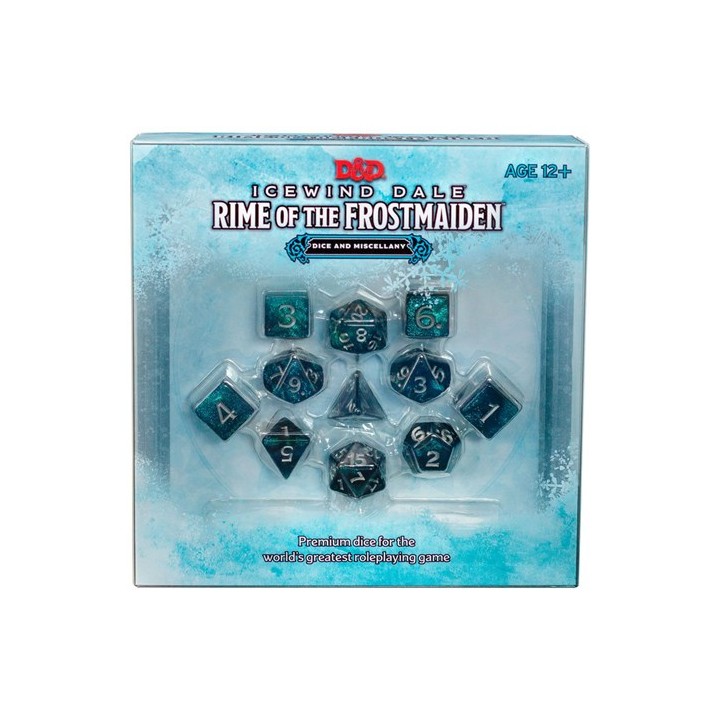 Dungeons & Dragons - RPG Dice Set Icewind Dale: Rime of the Frostmaiden