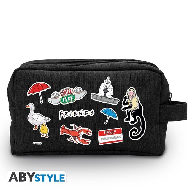 ABYSTYLE FRIENDS - Astuccio doppio scomparto : "Stickers"