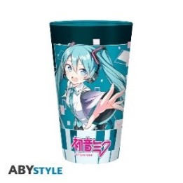 ABYSTYLE HATSUNE MIKU - Bicchiere Large 400ml: "Musical City "