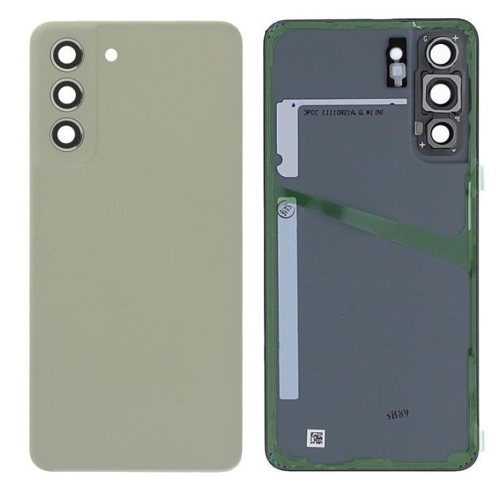 COVER POSTERIORE PER SAMSUNG GALAXY S21 FE 5G G990B VERDE ORIGINALE