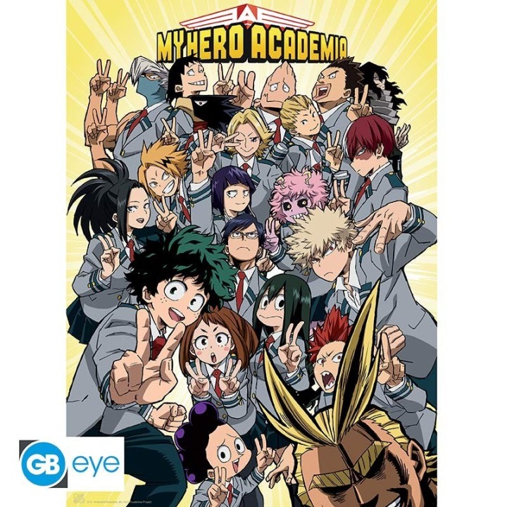 ABYSTYLE MY HERO ACADEMIA - Poster 52x38 : " Class"