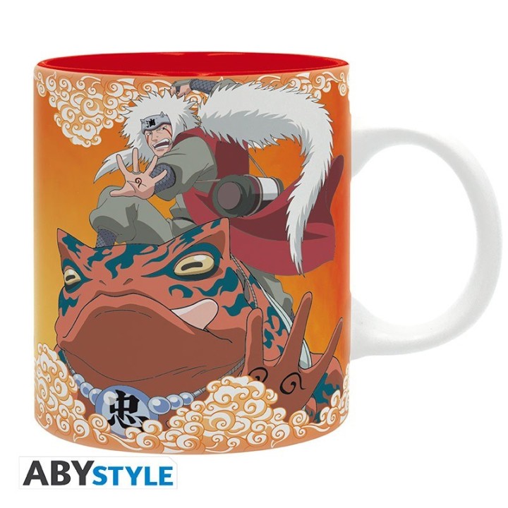 ABYSTYLE NARUTO - Tazza 320 ml: "Jiraiya & Naruto"
