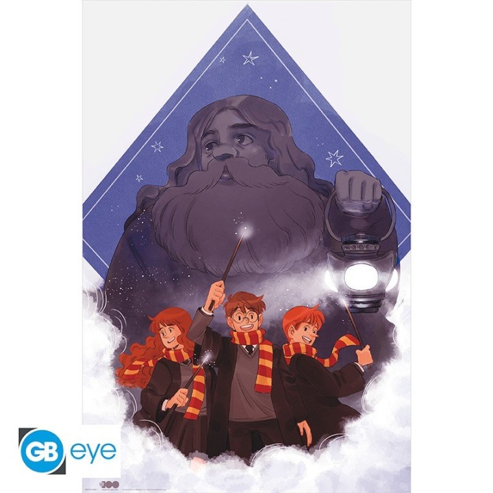 ABYSTYLE HARRY POTTER - Poster grande: "Warner 100th Hagrid" (91.5x61)