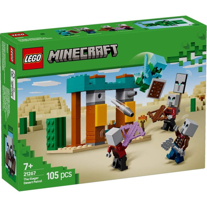 LEGO 21267 MINECRAFT - Pattuglia nel deserto della bestia