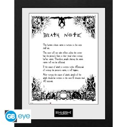 ABYSTYLE DEATH NOTE - Poster Incorniciato: "Death Note" (30x40)