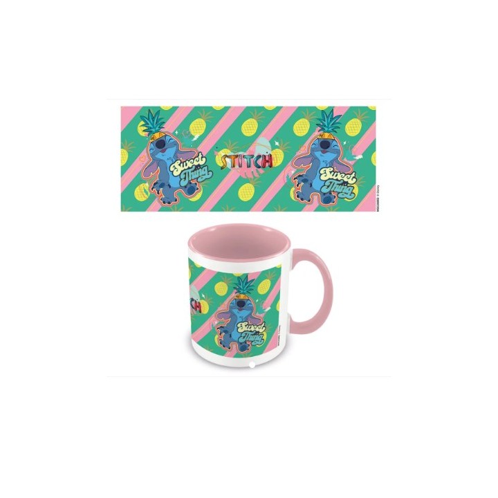 PYRAMID DISNEY - LILO AND STITCH (YOU'RE MY FAVE): Tazza PINK COLOURED