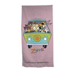 Warner Bros 100th - Asciugamano / Telo mare : "Zoinks!" (70 x 140 cm)