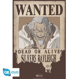 ABYSTYLE ONE PIECE - Poster: "Wanted Rayleigh" (52x35)